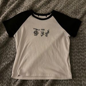 BLACK AND WHITE “Take It Easy” T-SHIRT